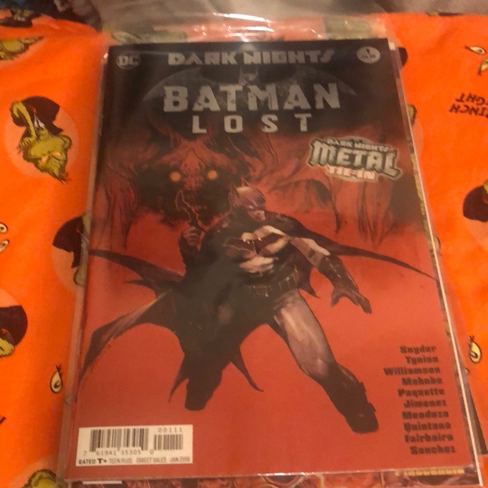 Dark night Batman lost